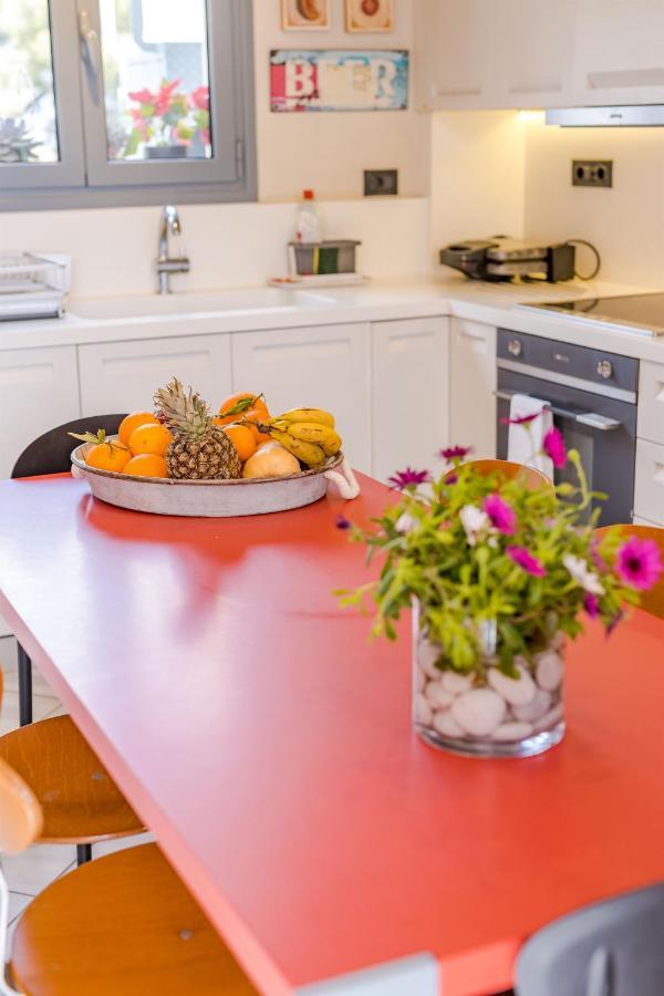 Monemvasia Modern Flat With Panoramic Sea View Bagian luar foto