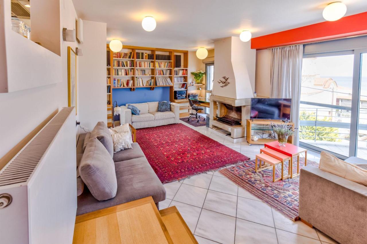 Monemvasia Modern Flat With Panoramic Sea View Bagian luar foto