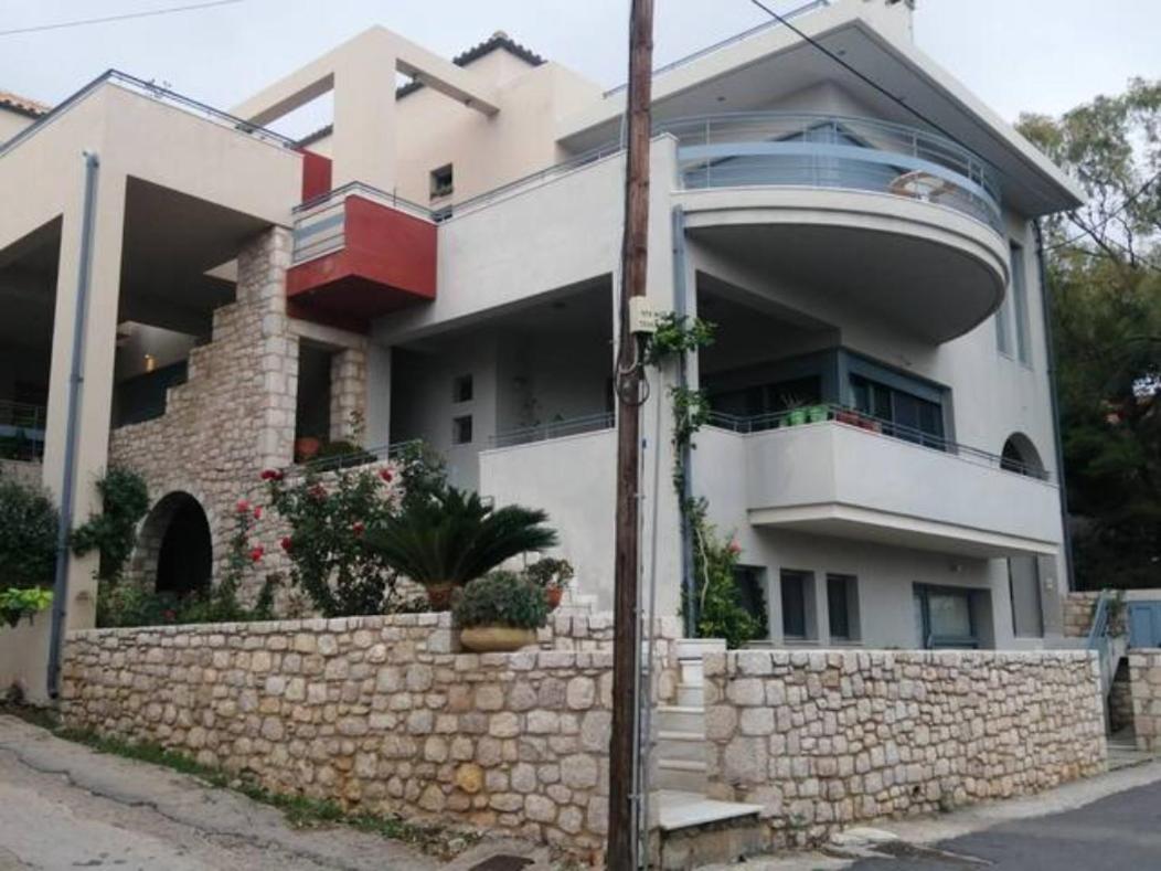 Monemvasia Modern Flat With Panoramic Sea View Bagian luar foto